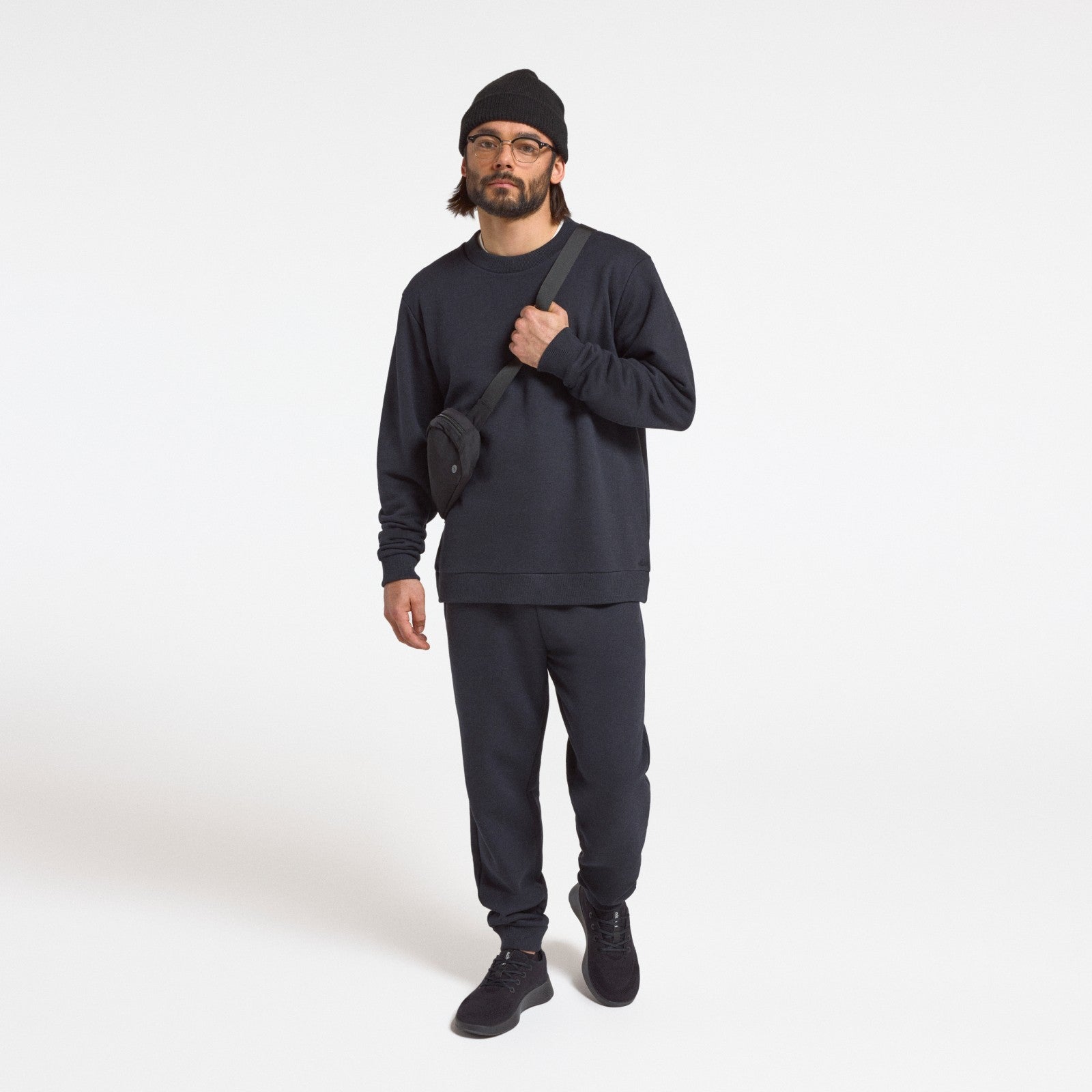 Men's Merino Blend Sweatpant - True Black - Image 4