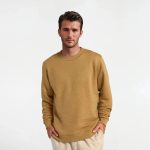 Men's Merino Blend Sweatshirt - Stony Beige Heather
