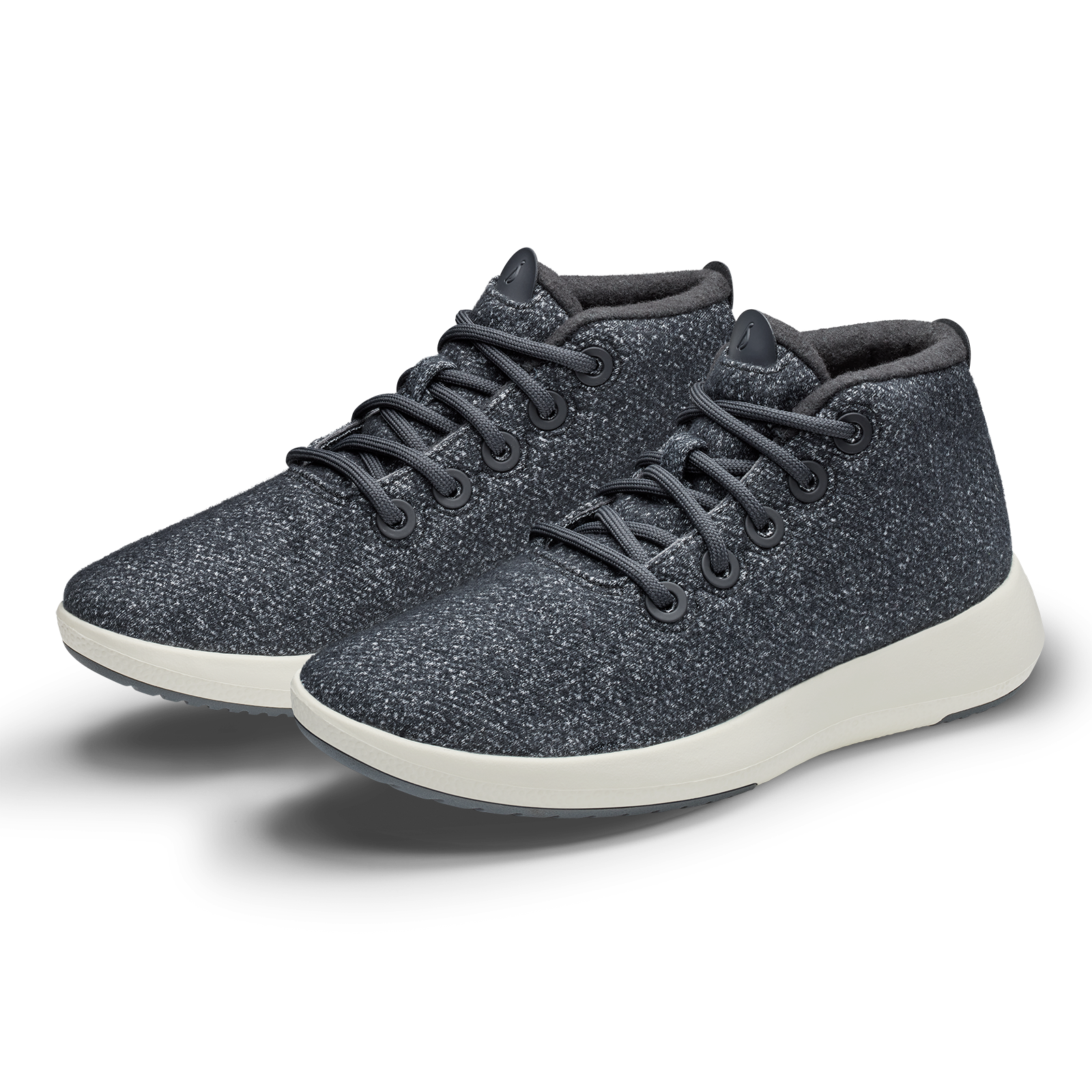 Women's Wool Runner-up Mizzle - Dark Grey (Natural White Sole) - 图片 5