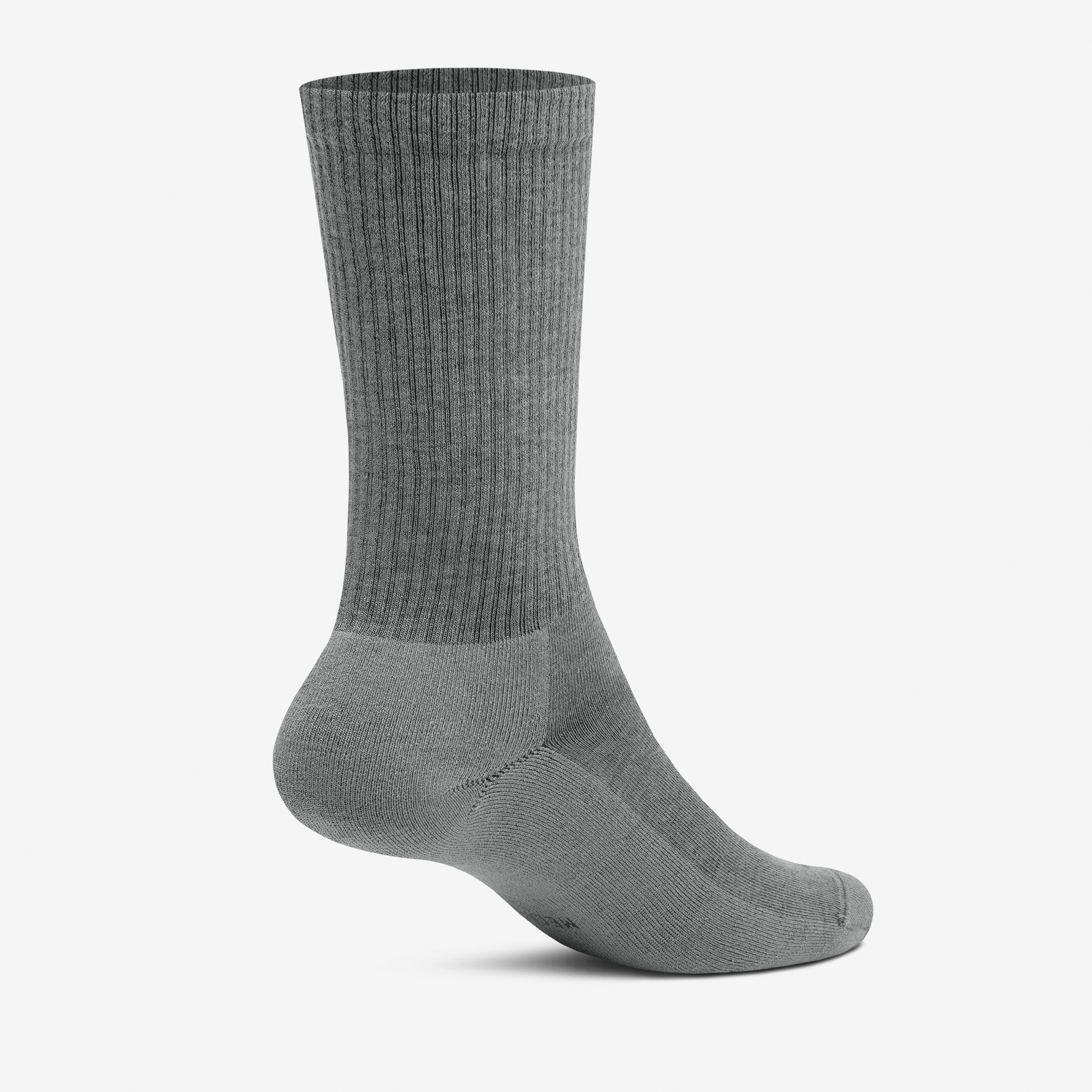Anytime Crew Sock - Medium Grey - Image 2