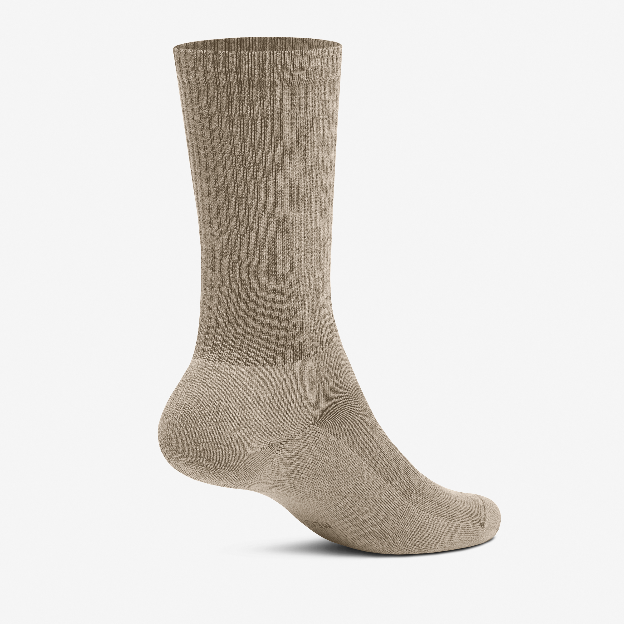Anytime Crew Sock - Rugged Beige - Image 2