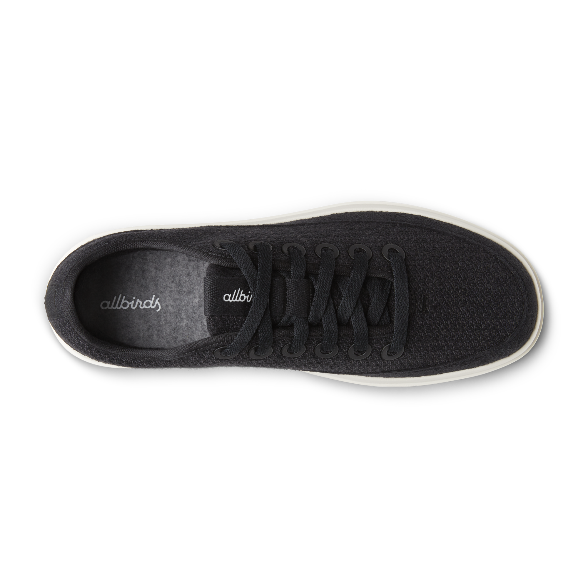 Women's Wool Piper Go - Natural Black (Natural White Sole) - Image 3