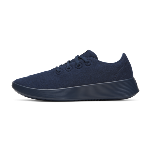 Men's Wool Runner Go - Deep Navy (True Navy Sole)