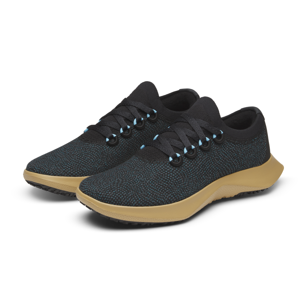 Women's Wool Dasher Mizzle - Natural Black/Chasm Teal (Stony Beige Sole) - 图片 5