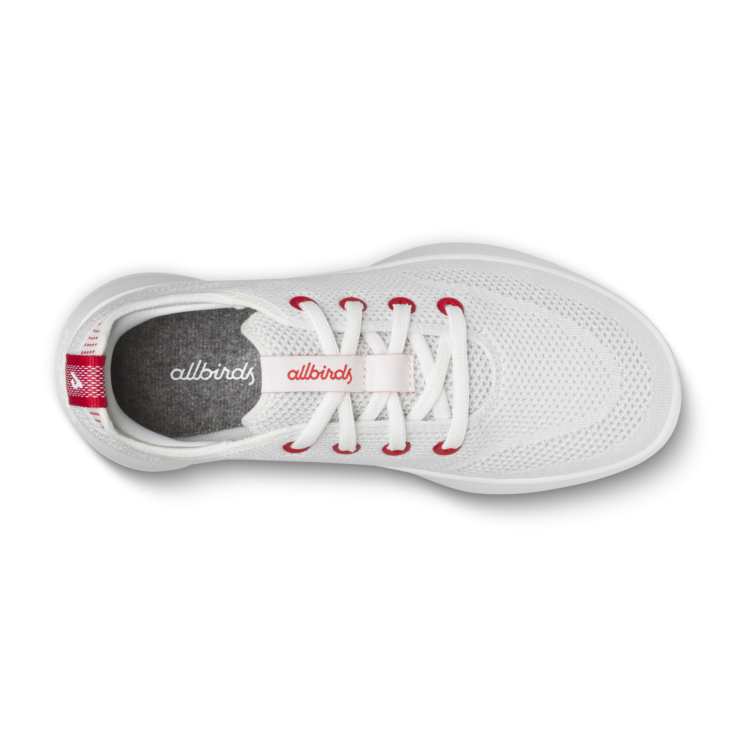 Women's Tree Runner Go - Blizzard/Bold Red (Blizzard Sole) - Image 3
