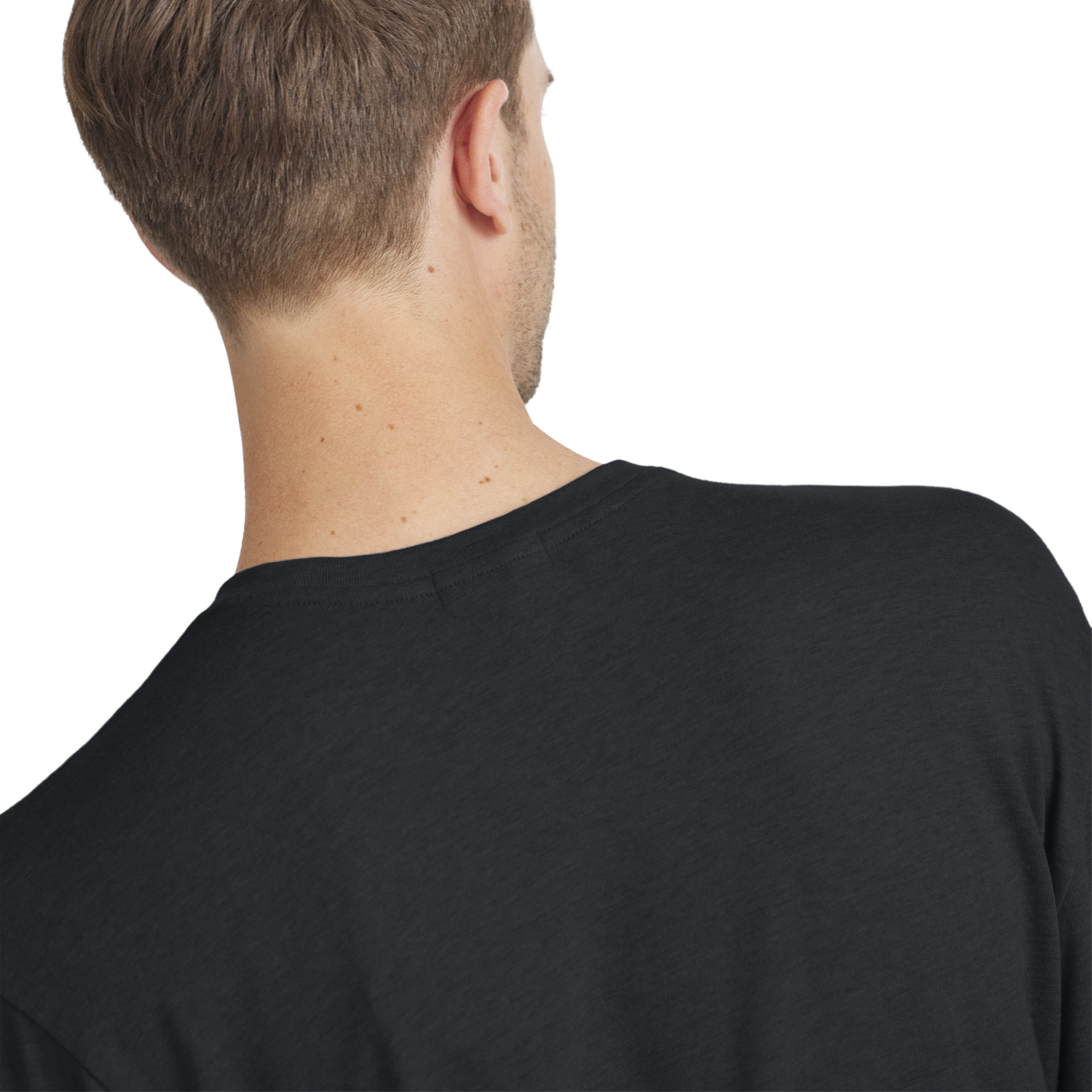 Men's Soft Merino Long Sleeve Tee - True Black - New Edition - Image 3