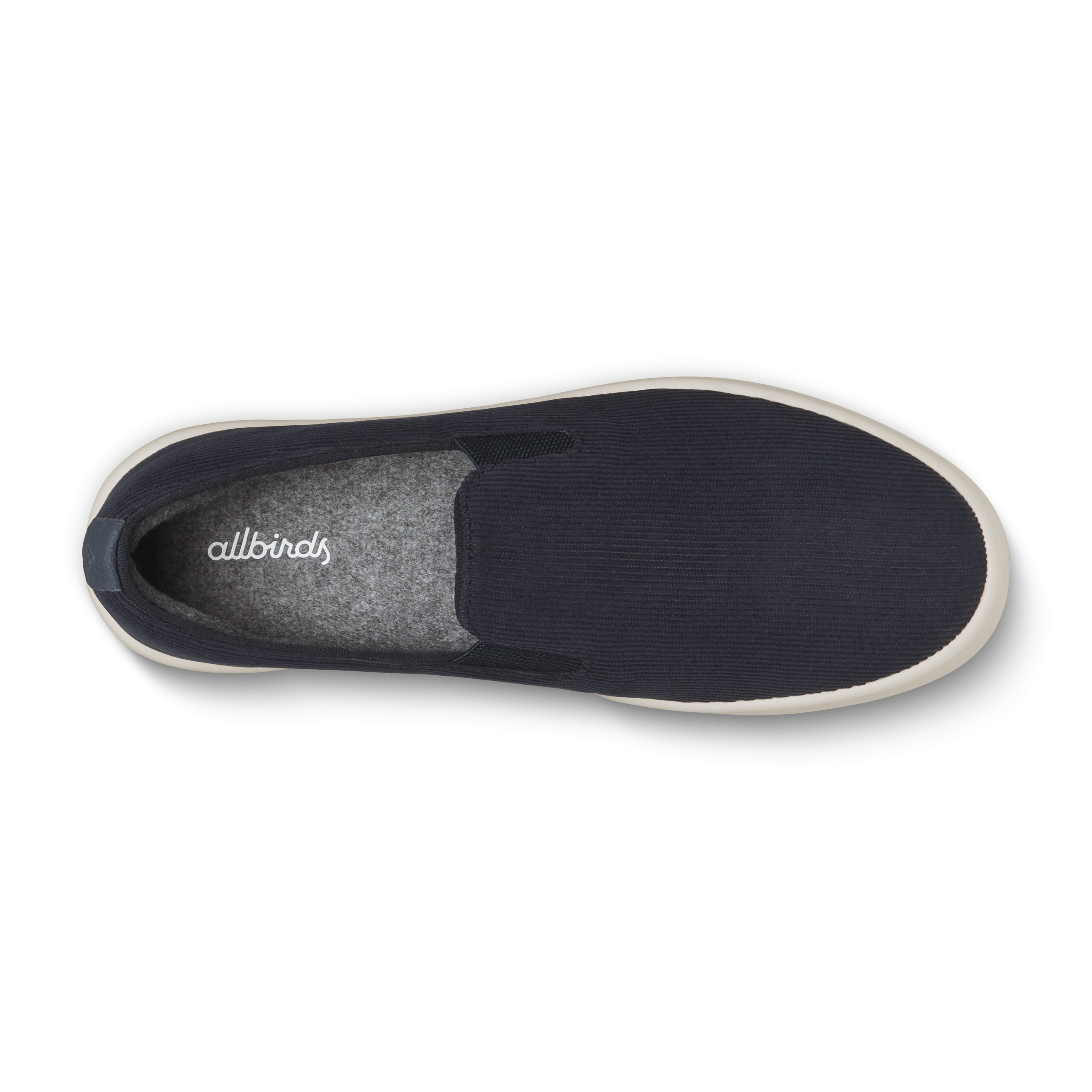 Women's Cruiser Slip On Corduroy - Dark Navy (Stony Cream Sole) - Image 3