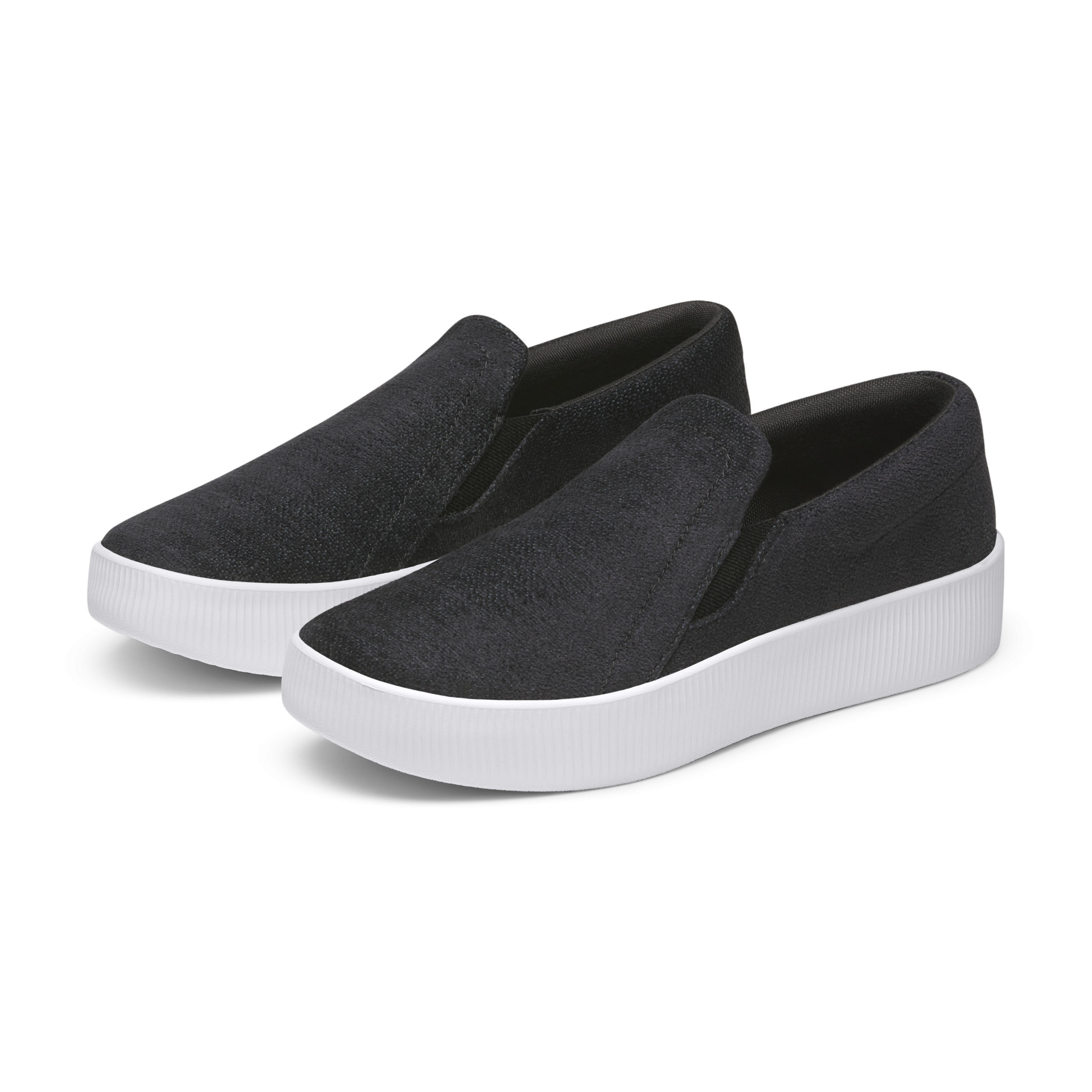 Women's Lounger Lift Velvet - Dark Grey (Blizzard Sole) - Image 5