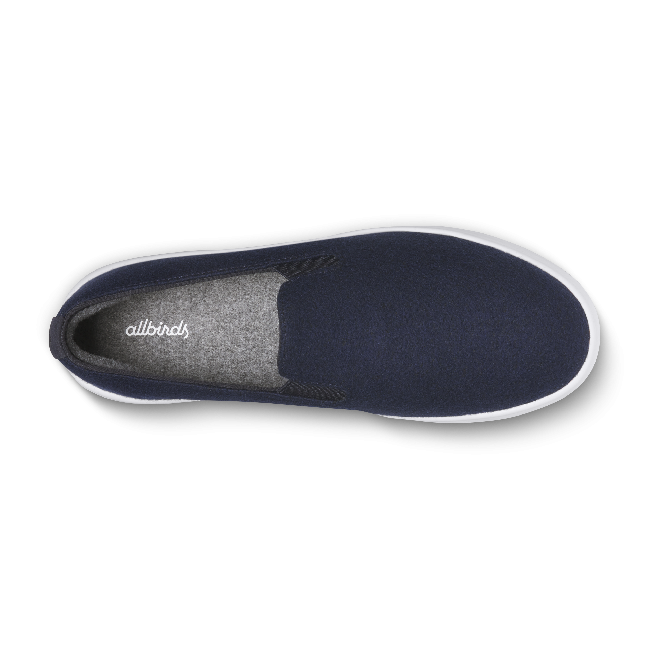 Men's Wool Cruiser Slip On - Dark Navy (Blizzard Sole) - Image 3