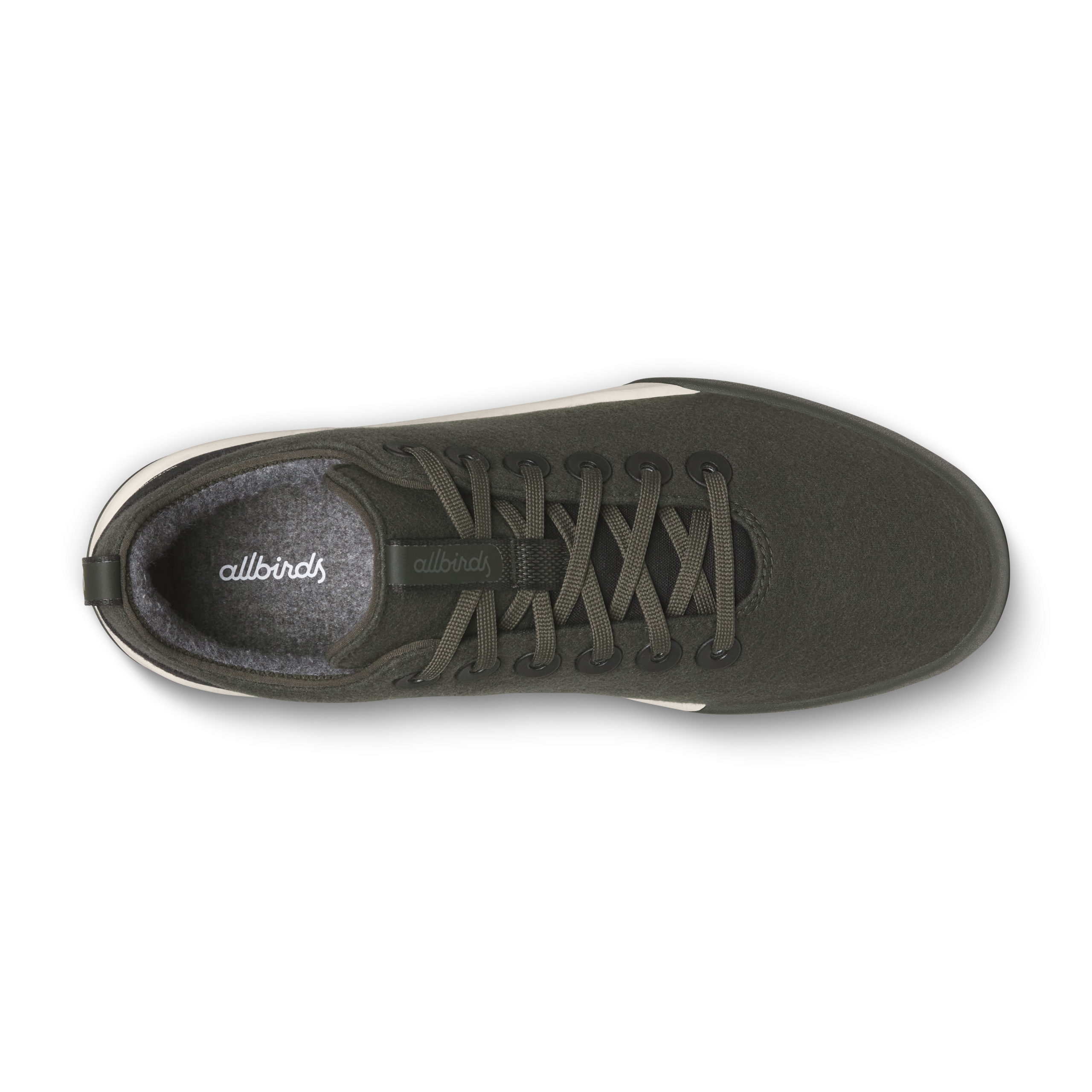 Women's Wool Cruiser Waterproof - Dark Jungle (Stony Cream Sole) - Image 3