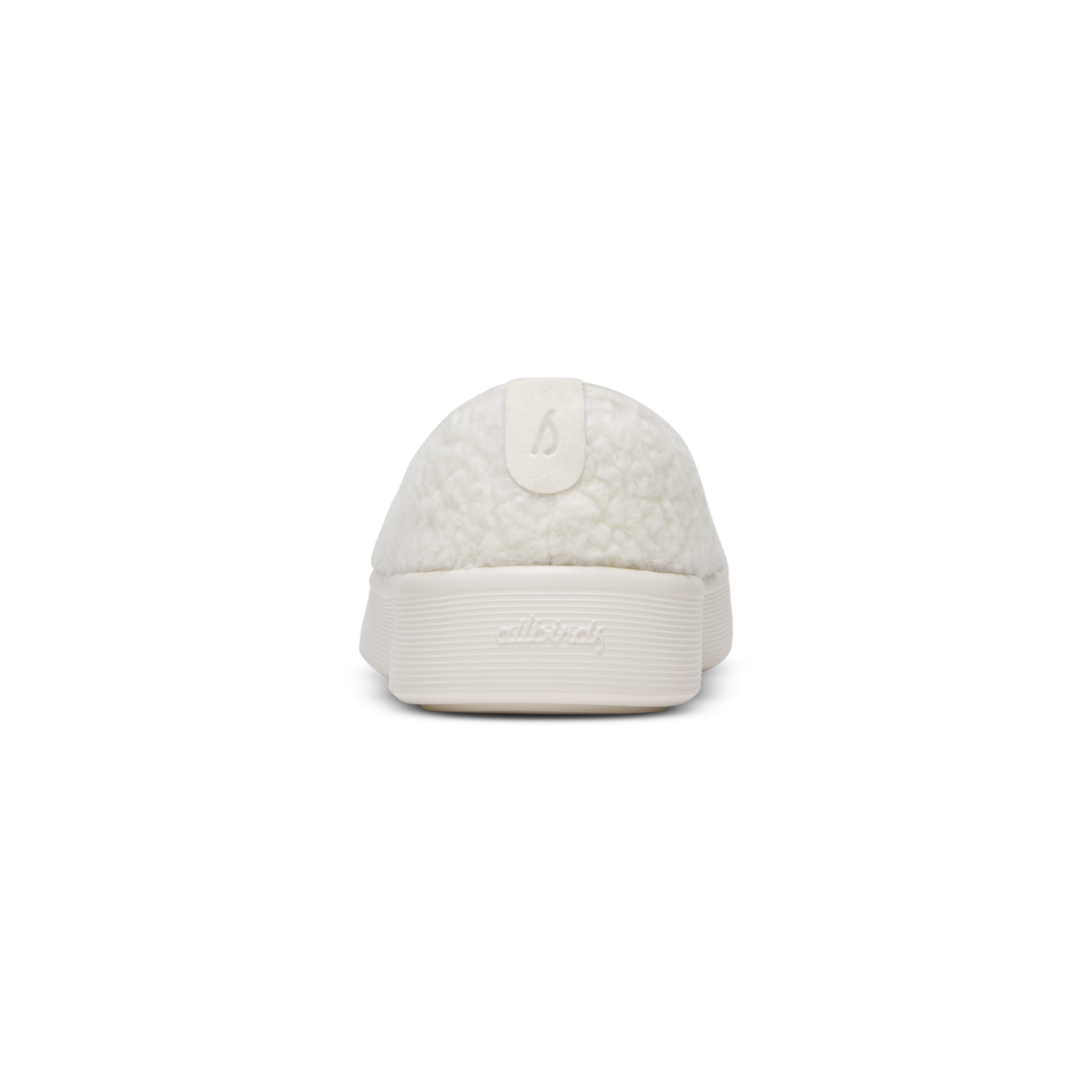 Women's Wool Cruiser Slip On Fluff - Natural White (Natural White Sole) - Image 2