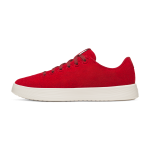 Men's Wool Cruiser - Poppy Red (Natural White Sole)