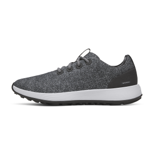 Men's Wool Runner NZ Waterproof - Dark Grey (Light Grey Sole)