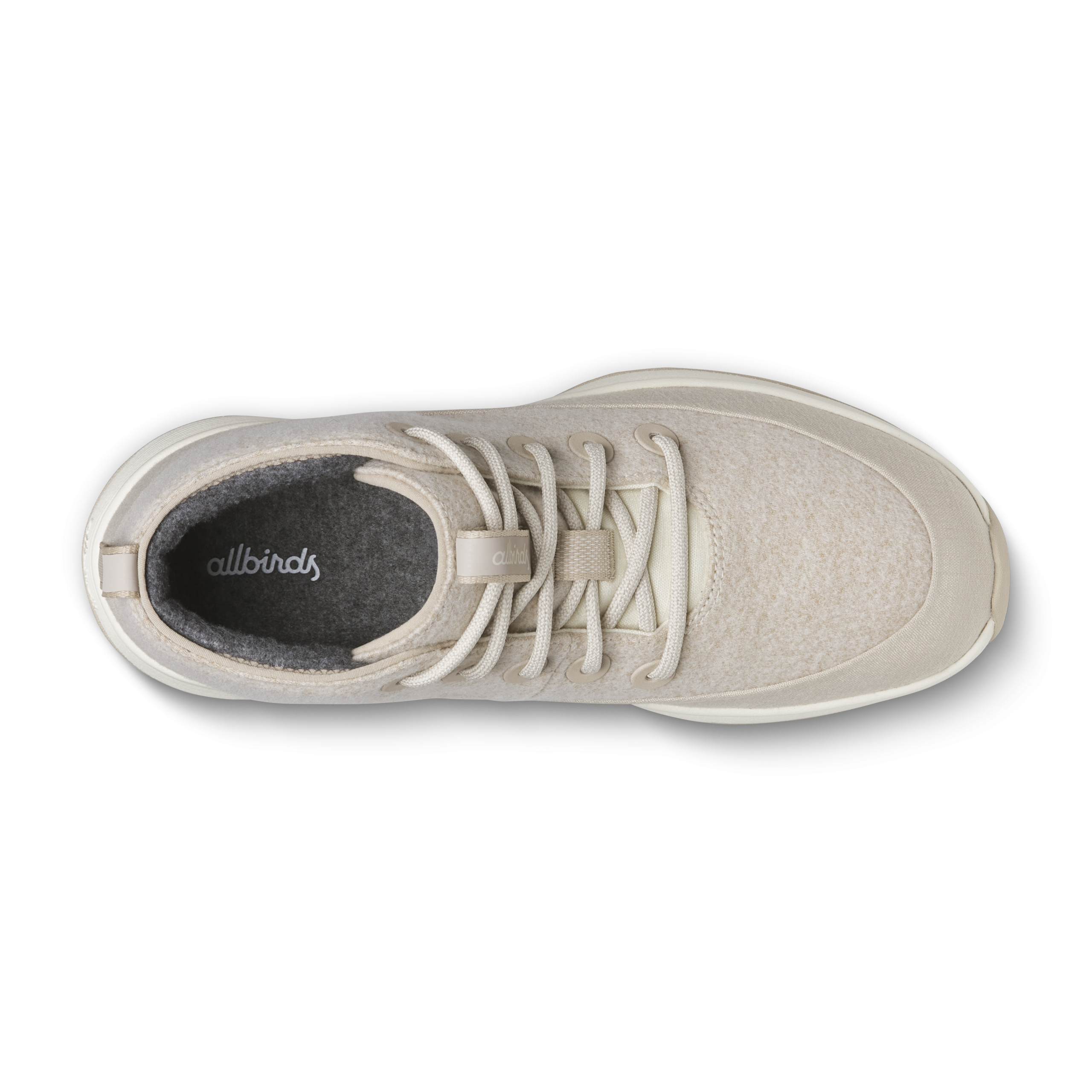 Women's Wool Runner NZ Mid Waterproof - Stony Cream/Rugged Beige (Stony Cream Sole) - Image 3