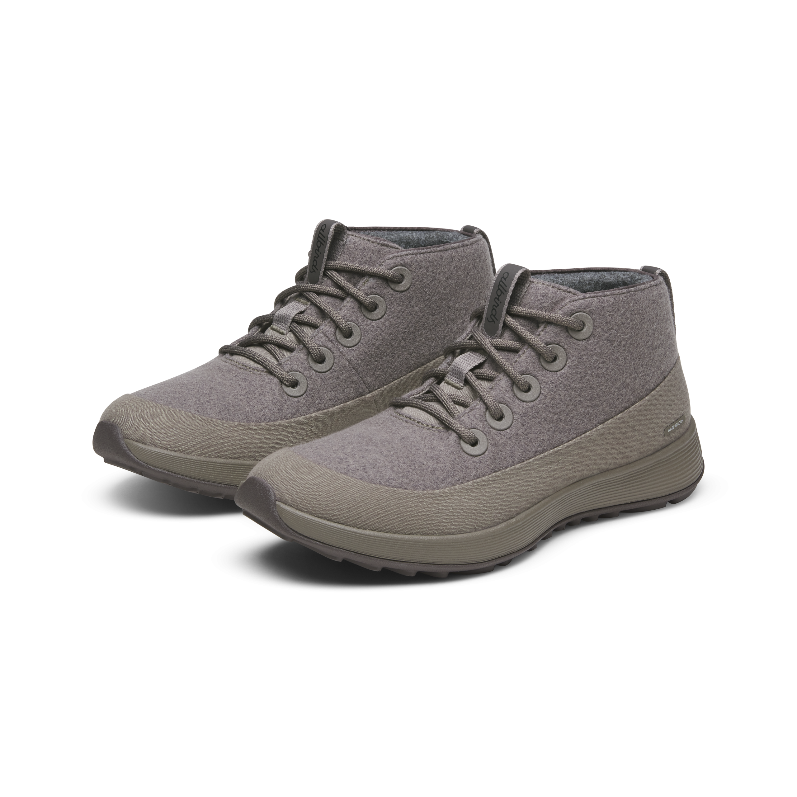 Men's Wool Runner NZ Mid Waterproof - Weathered Brown (Weathered Brown Sole) - Image 5