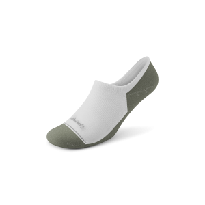 Anytime No Show Sock - Blizzard/Thunder Green