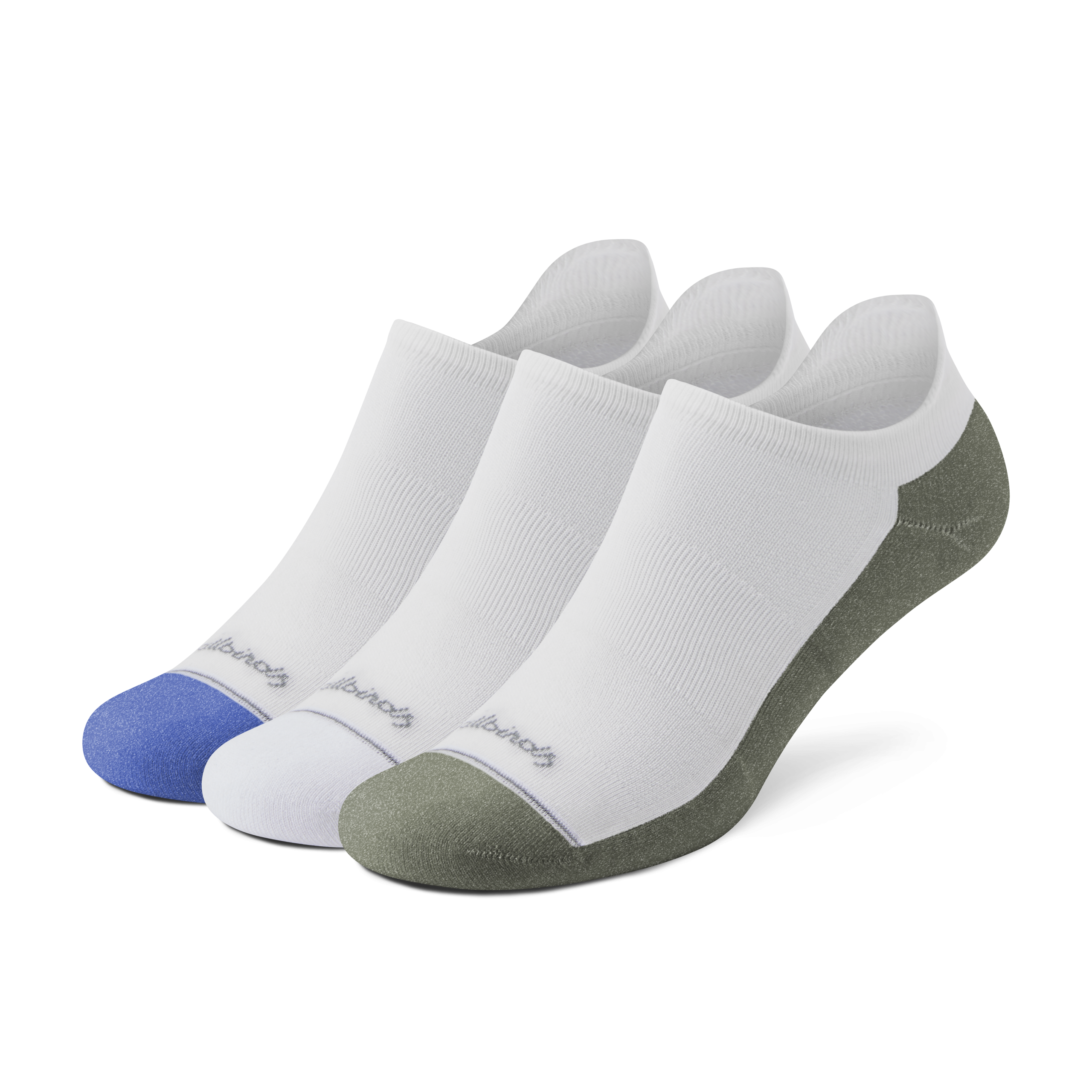 Anytime Ankle Sock 3-Pack - Blizzard/Royal Blue/Thunder Green